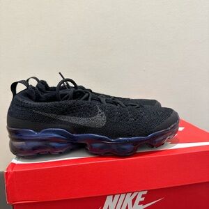NIB Women's Nike Vapormax 2023 FK Flyknit Black Multicolor Iridescent FD3148 001